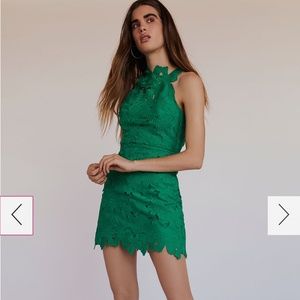 Free People Saylor Jessa Lace Mini Dress